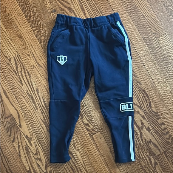 Boys Baseball Lifestyle Navy Joggers BL101 - Picture 1 of 3